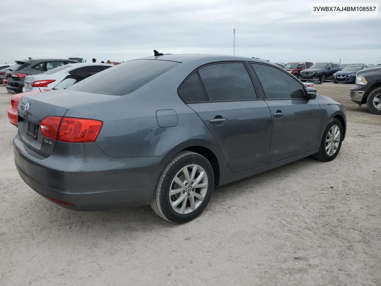 2011 Volkswagen Jetta Se VIN: 3VWBX7AJ4BM108557 Lot: 77023514