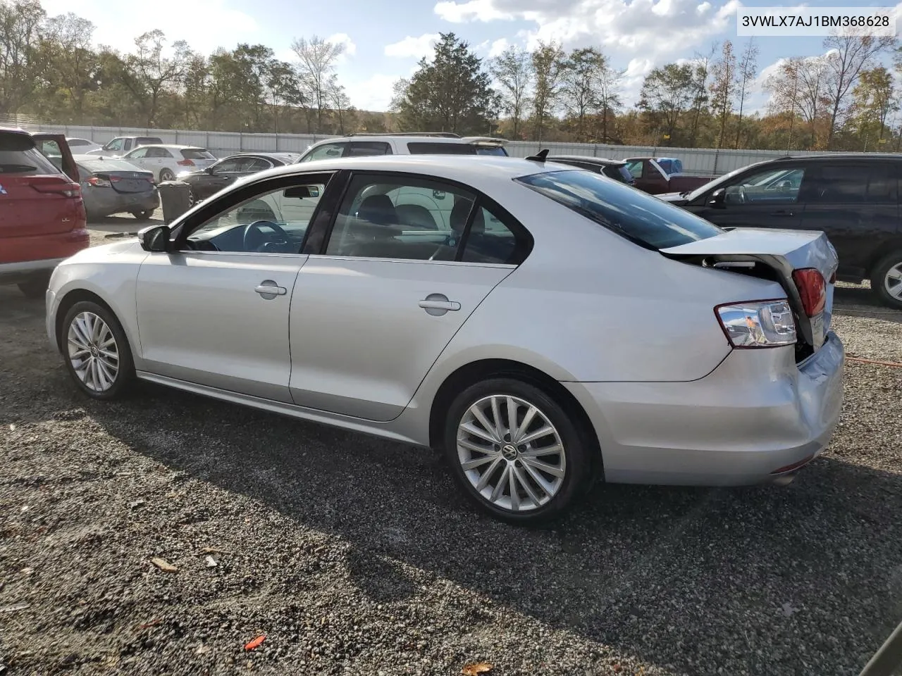 2011 Volkswagen Jetta Sel VIN: 3VWLX7AJ1BM368628 Lot: 77565664