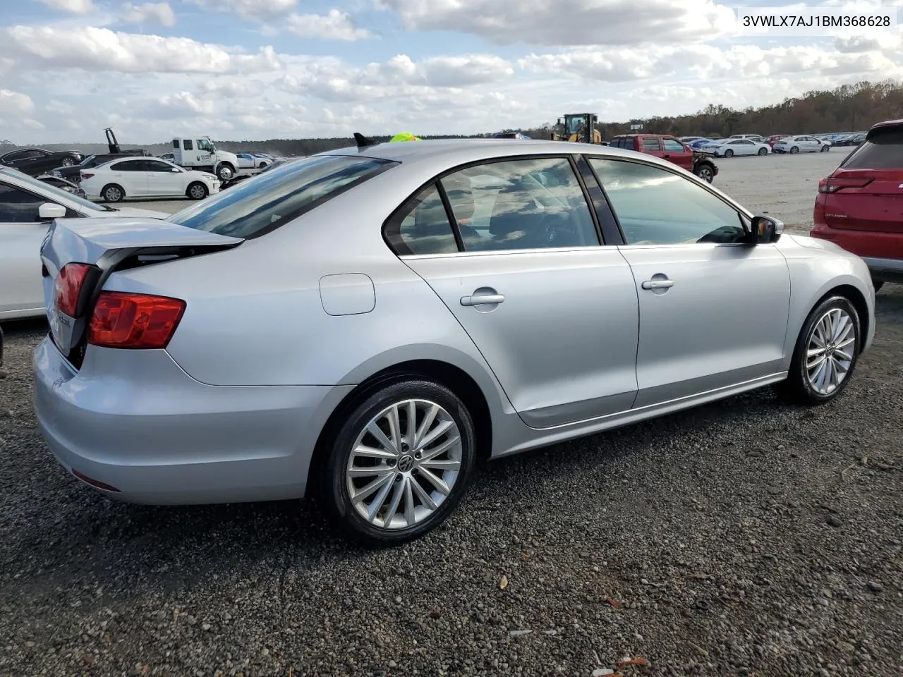 2011 Volkswagen Jetta Sel VIN: 3VWLX7AJ1BM368628 Lot: 77565664