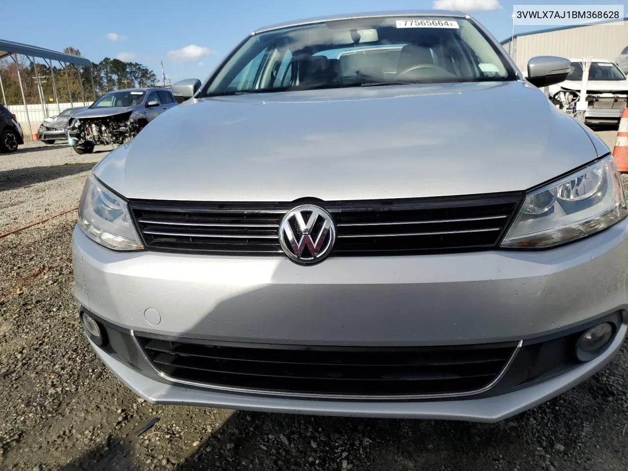 2011 Volkswagen Jetta Sel VIN: 3VWLX7AJ1BM368628 Lot: 77565664