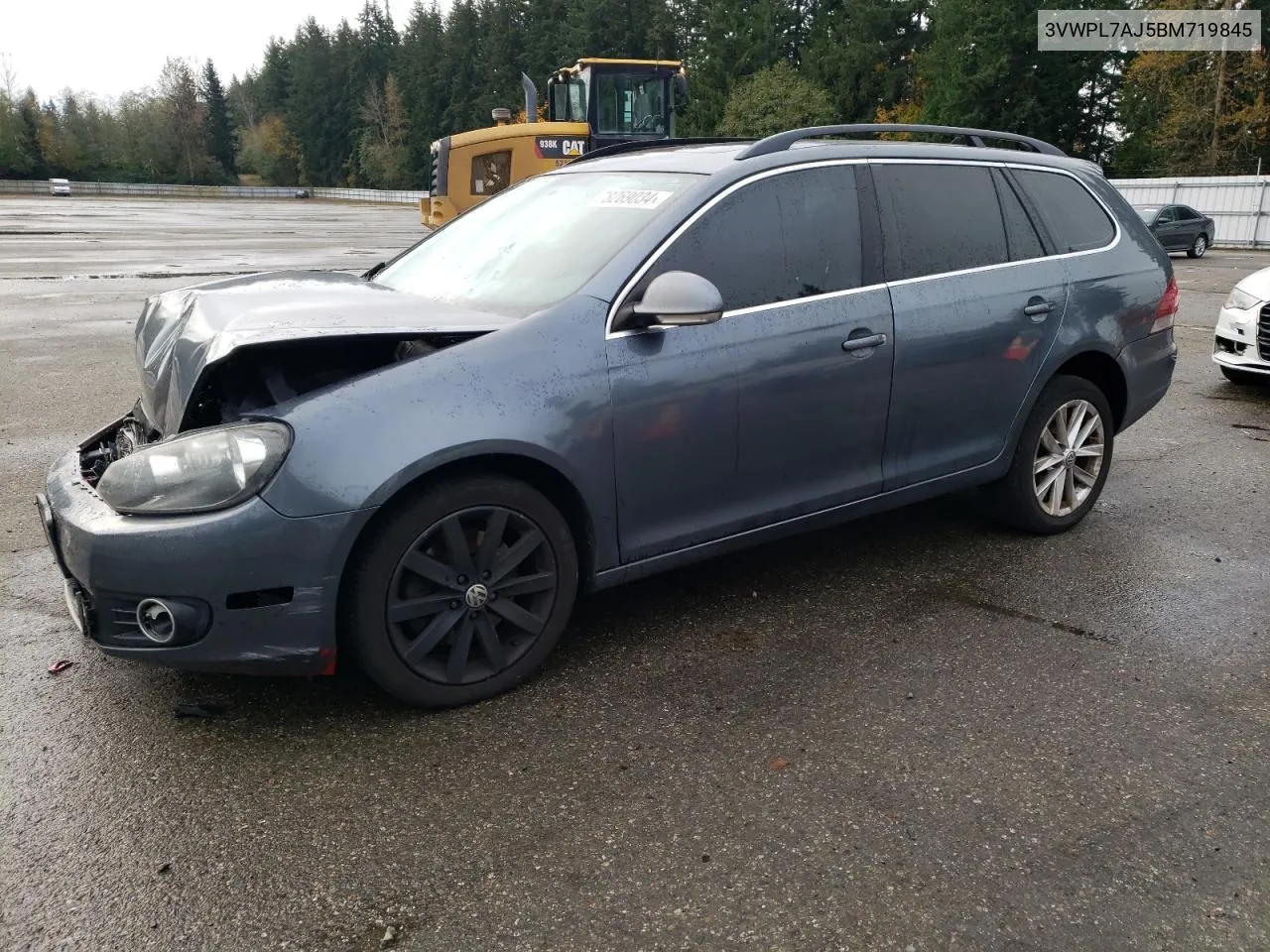 2011 Volkswagen Jetta Tdi VIN: 3VWPL7AJ5BM719845 Lot: 78269034