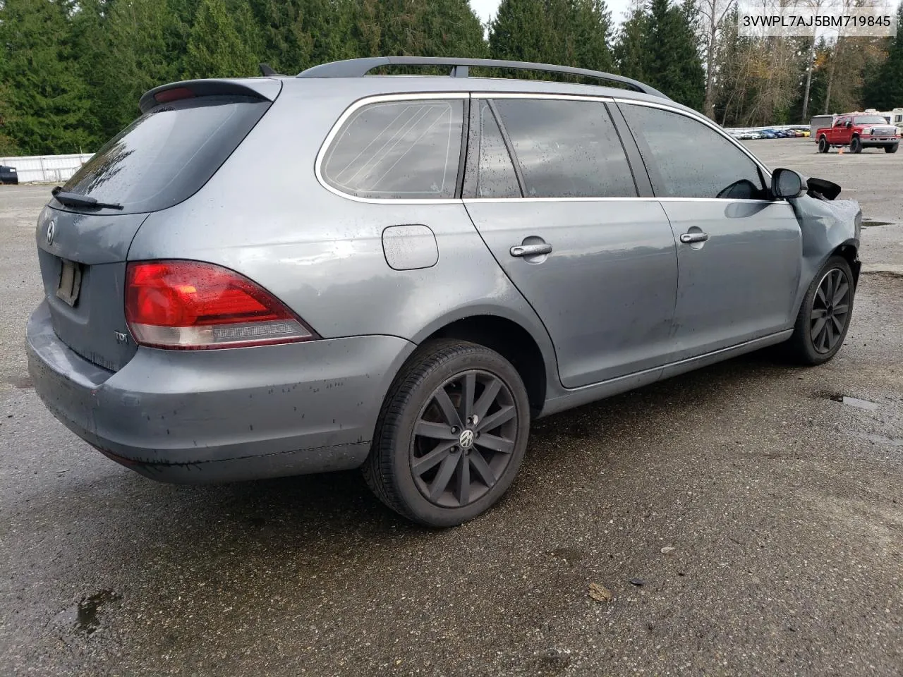 2011 Volkswagen Jetta Tdi VIN: 3VWPL7AJ5BM719845 Lot: 78269034