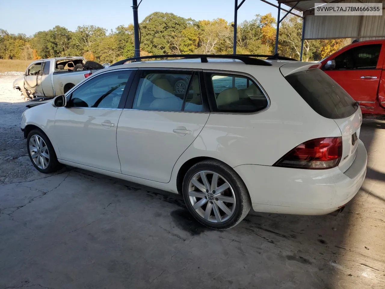 2011 Volkswagen Jetta Tdi VIN: 3VWPL7AJ7BM666355 Lot: 78465534