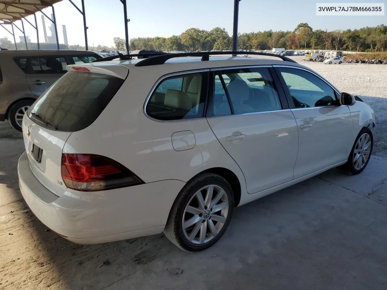 2011 Volkswagen Jetta Tdi VIN: 3VWPL7AJ7BM666355 Lot: 78465534