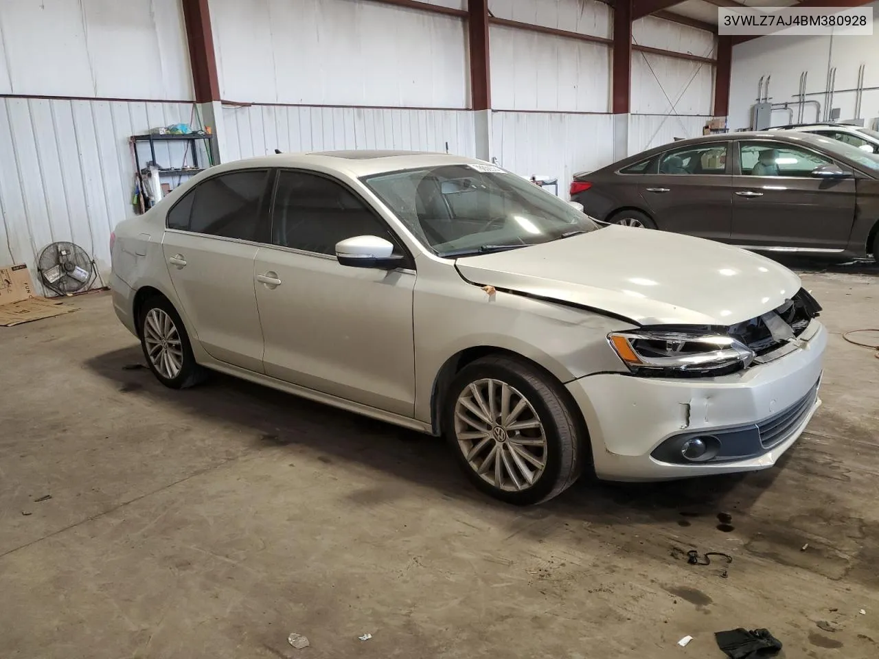 2011 Volkswagen Jetta Sel VIN: 3VWLZ7AJ4BM380928 Lot: 78850574