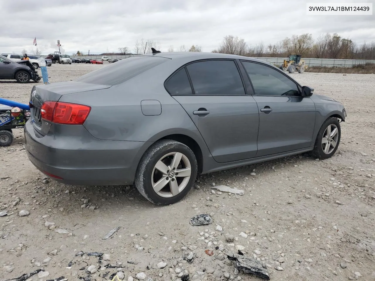 2011 Volkswagen Jetta Tdi VIN: 3VW3L7AJ1BM124439 Lot: 78985684