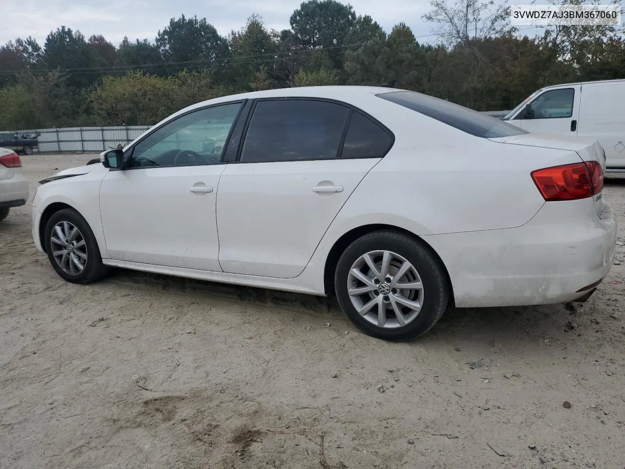 2011 Volkswagen Jetta Se VIN: 3VWDZ7AJ3BM367060 Lot: 79096594