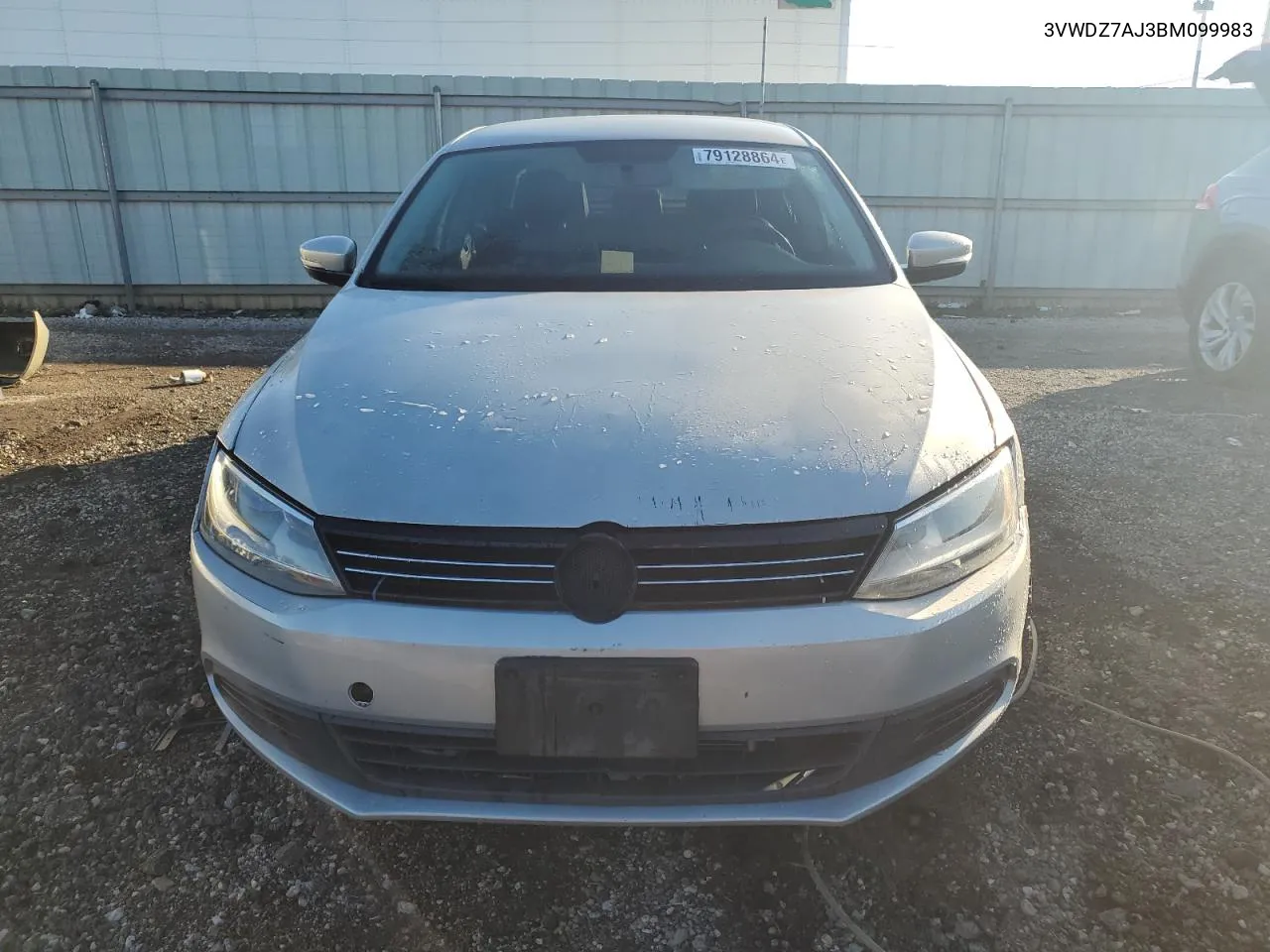 2011 Volkswagen Jetta Se VIN: 3VWDZ7AJ3BM099983 Lot: 79128864