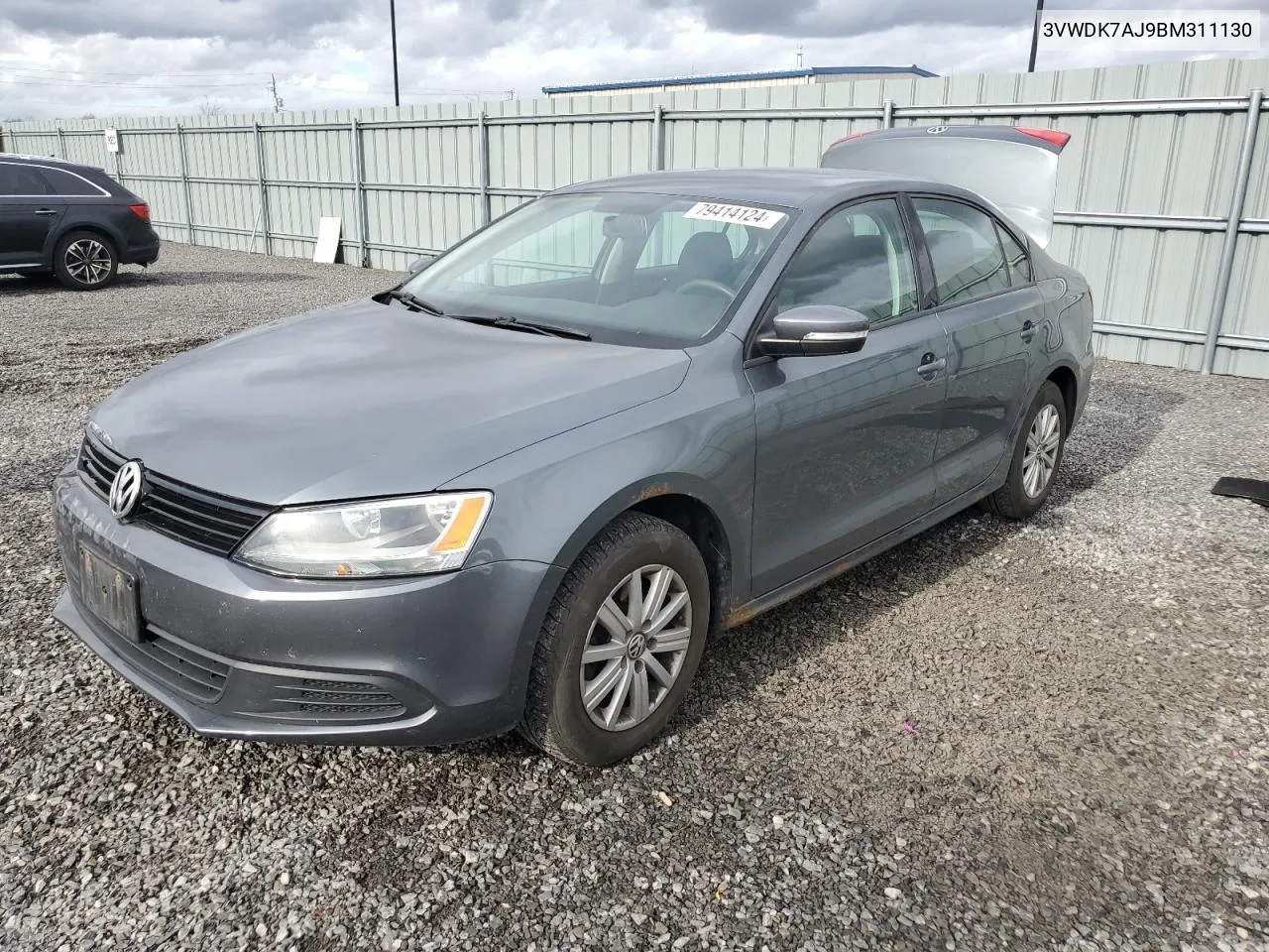 2011 Volkswagen Jetta VIN: 3VWDK7AJ9BM311130 Lot: 79414124