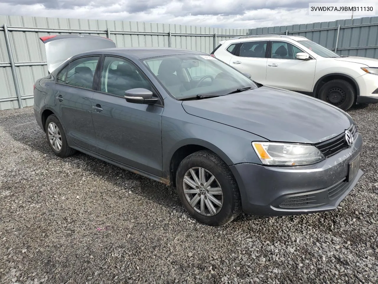 2011 Volkswagen Jetta VIN: 3VWDK7AJ9BM311130 Lot: 79414124