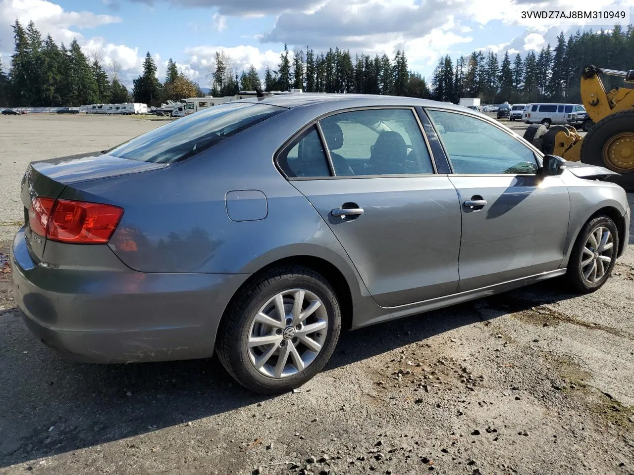 2011 Volkswagen Jetta Se VIN: 3VWDZ7AJ8BM310949 Lot: 79462994