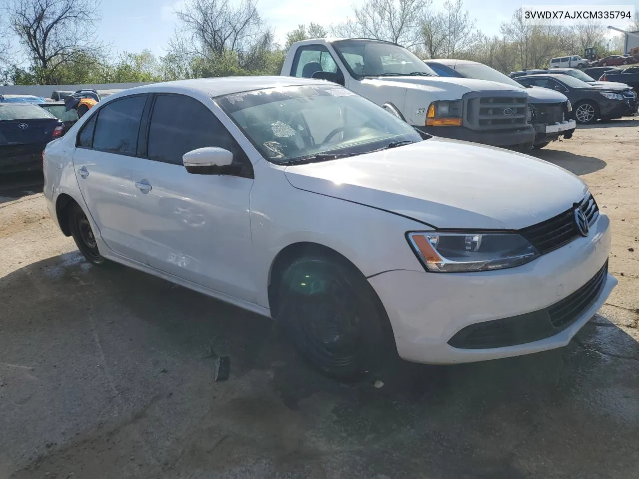 3VWDX7AJXCM335794 2012 Volkswagen Jetta Se