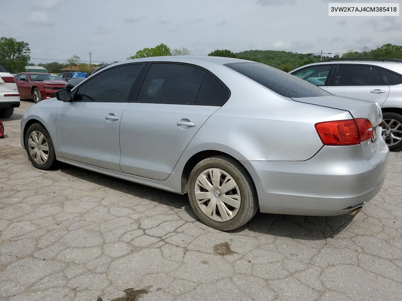 2012 Volkswagen Jetta Base VIN: 3VW2K7AJ4CM385418 Lot: 51108334