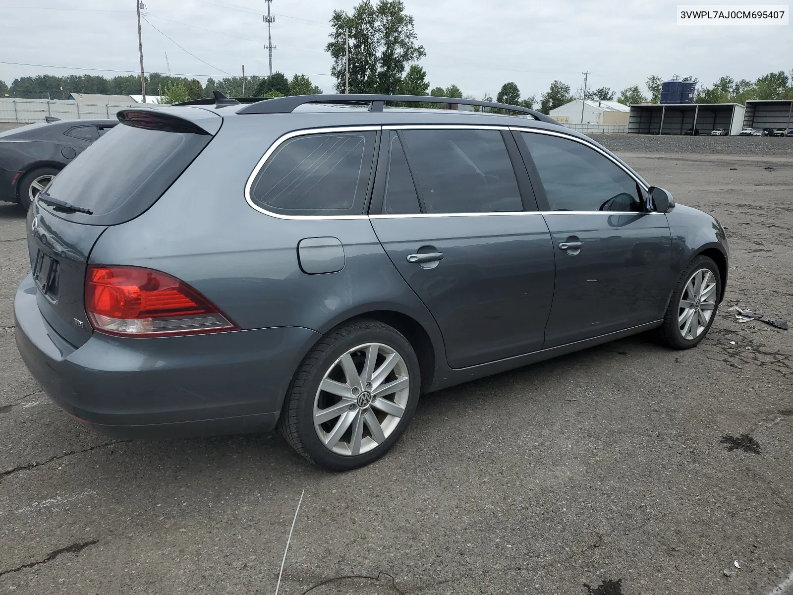 2012 Volkswagen Jetta Tdi VIN: 3VWPL7AJ0CM695407 Lot: 56066644