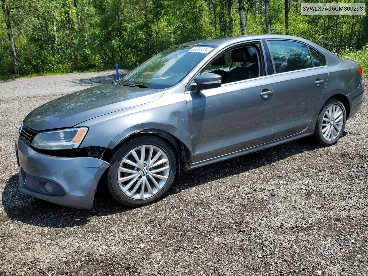 2012 Volkswagen Jetta Sel VIN: 3VWLX7AJ6CM300293 Lot: 63095474