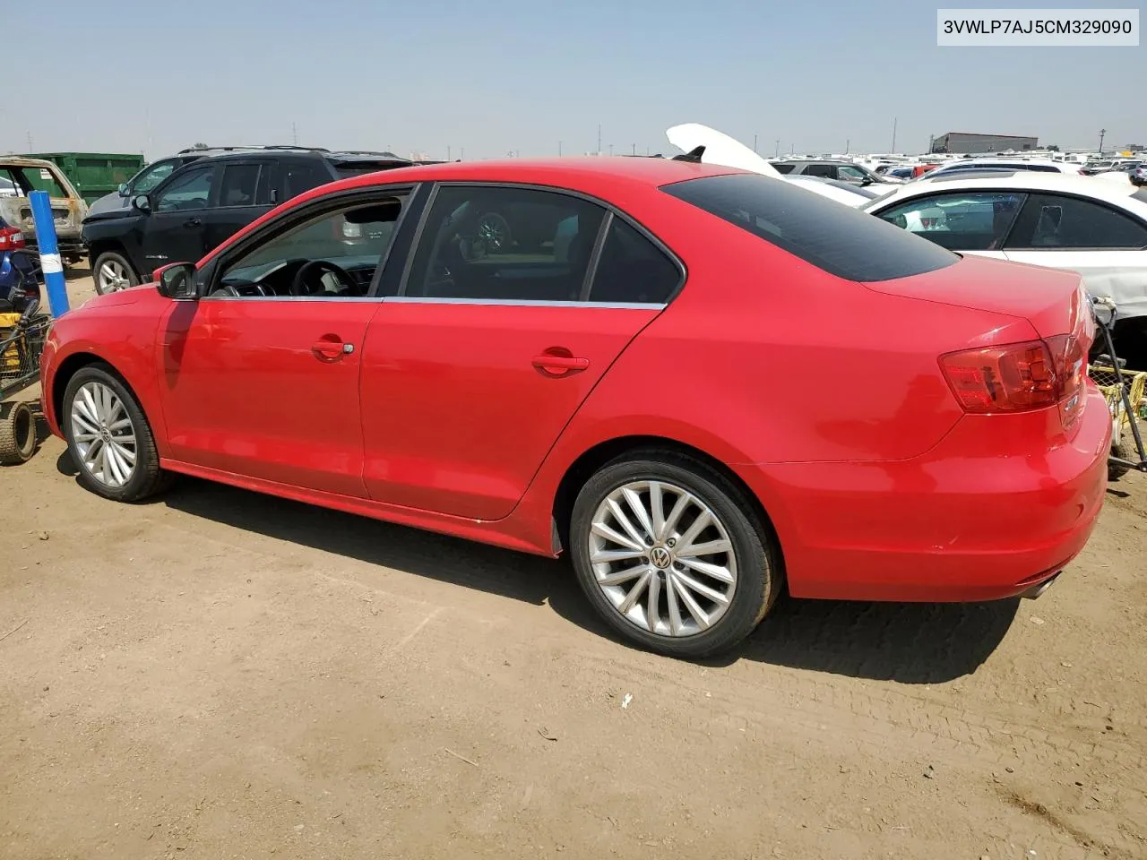 2012 Volkswagen Jetta Sel VIN: 3VWLP7AJ5CM329090 Lot: 64751674