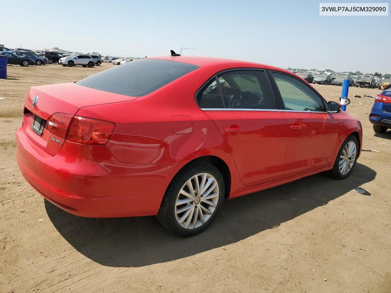 2012 Volkswagen Jetta Sel VIN: 3VWLP7AJ5CM329090 Lot: 64751674