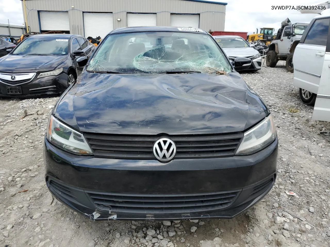 2012 Volkswagen Jetta Se VIN: 3VWDP7AJ5CM392436 Lot: 64865174