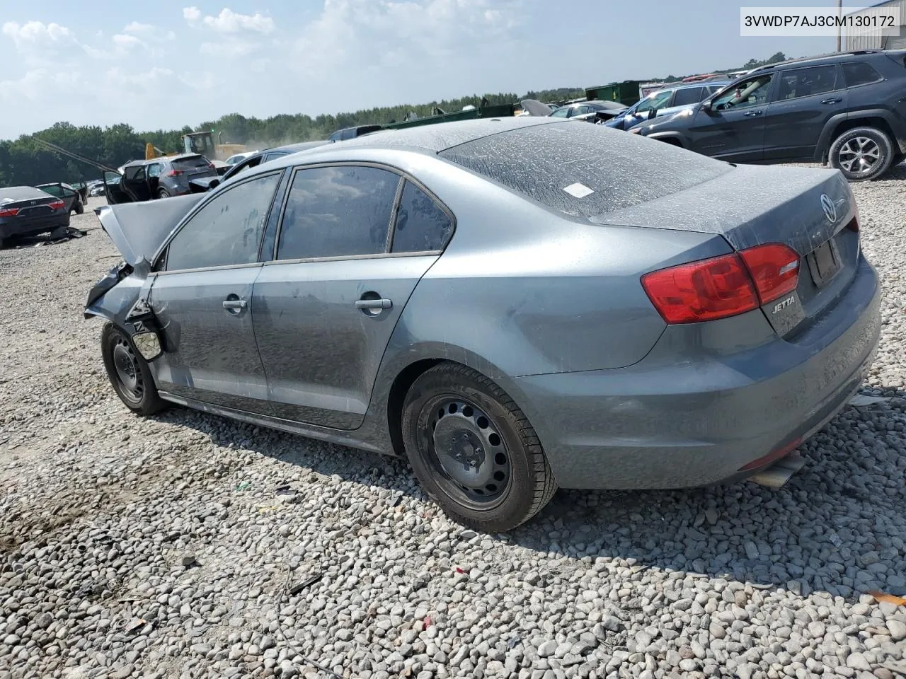 2012 Volkswagen Jetta Se VIN: 3VWDP7AJ3CM130172 Lot: 65045874