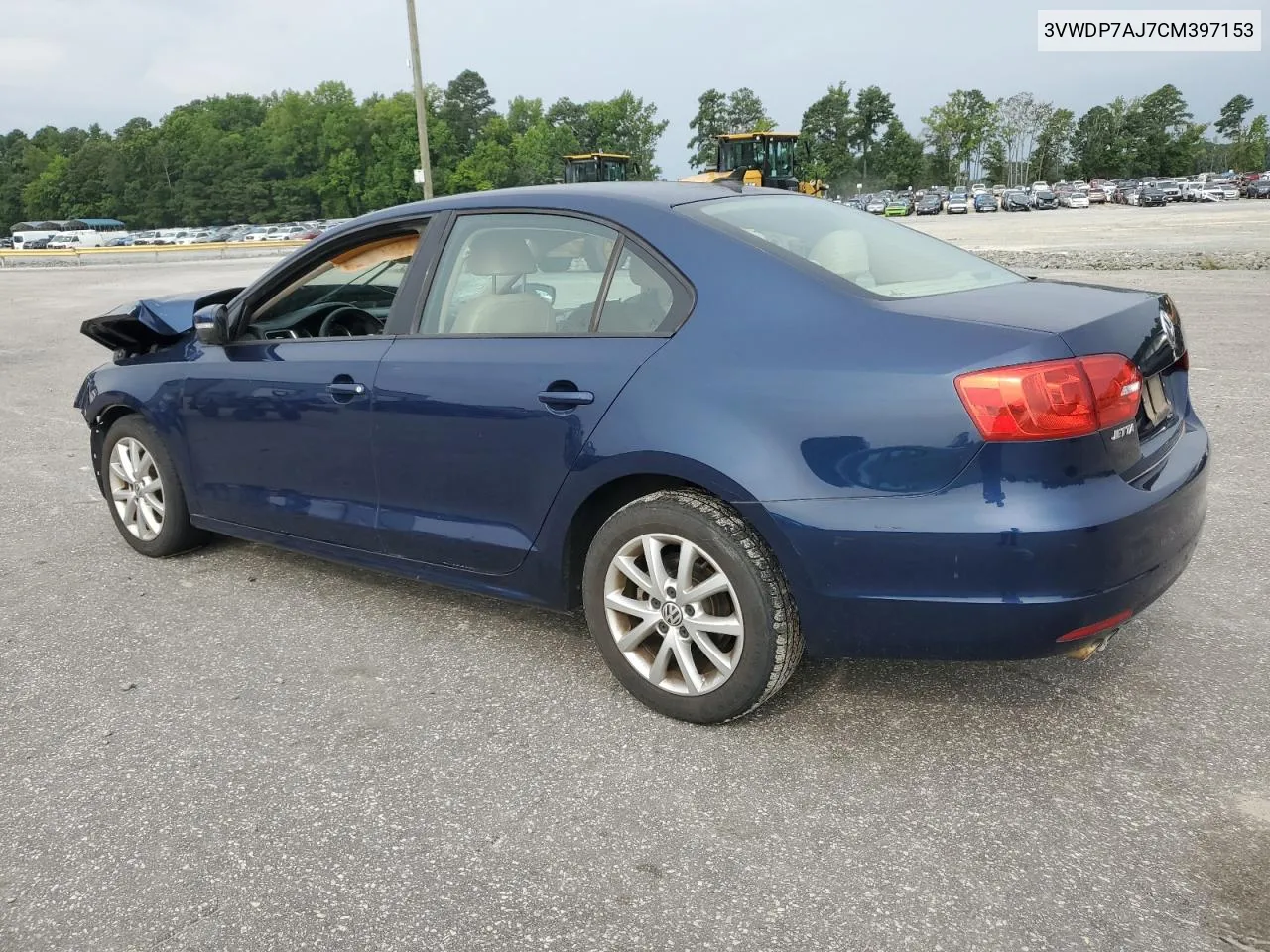 2012 Volkswagen Jetta Se VIN: 3VWDP7AJ7CM397153 Lot: 65159974