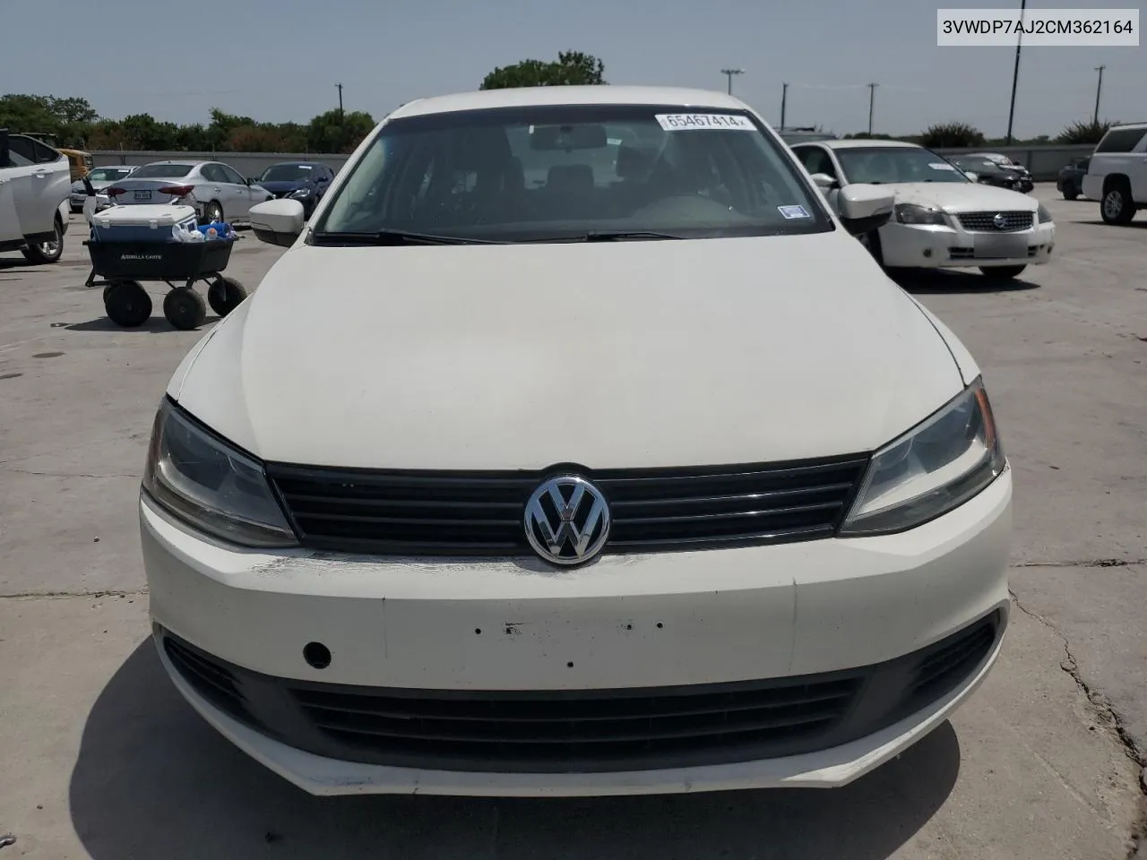 3VWDP7AJ2CM362164 2012 Volkswagen Jetta Se