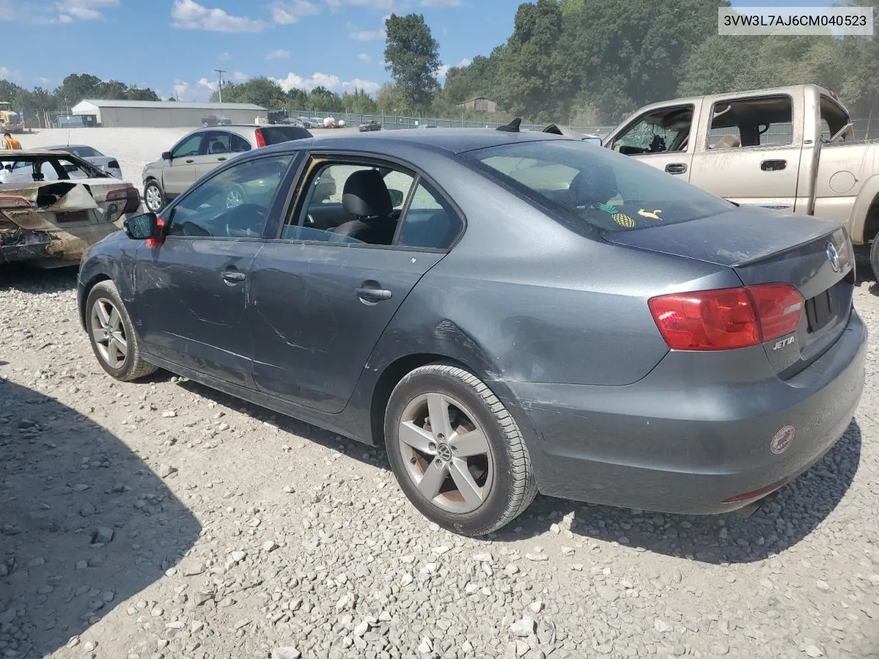 2012 Volkswagen Jetta Tdi VIN: 3VW3L7AJ6CM040523 Lot: 66041454