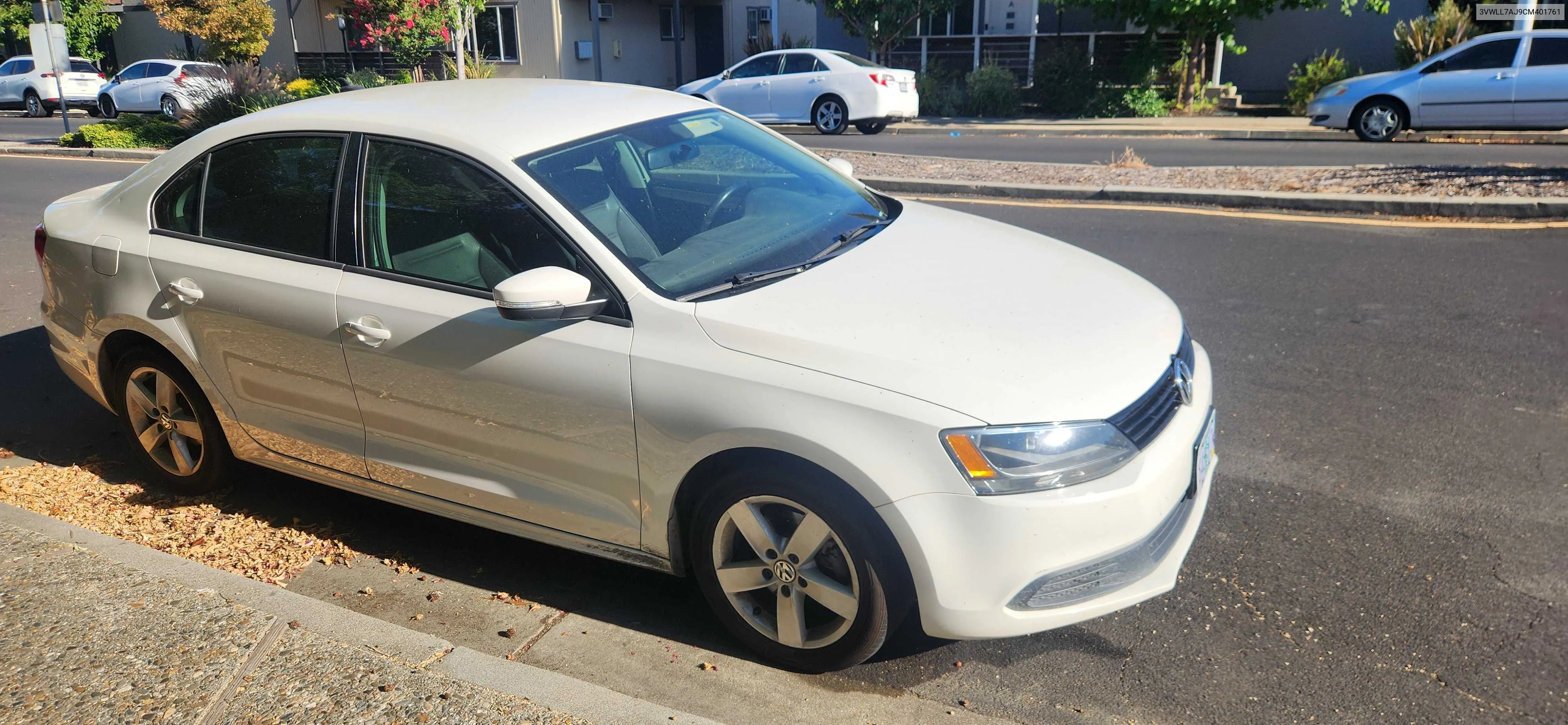 2012 Volkswagen Jetta Tdi VIN: 3VWLL7AJ9CM401761 Lot: 66133424