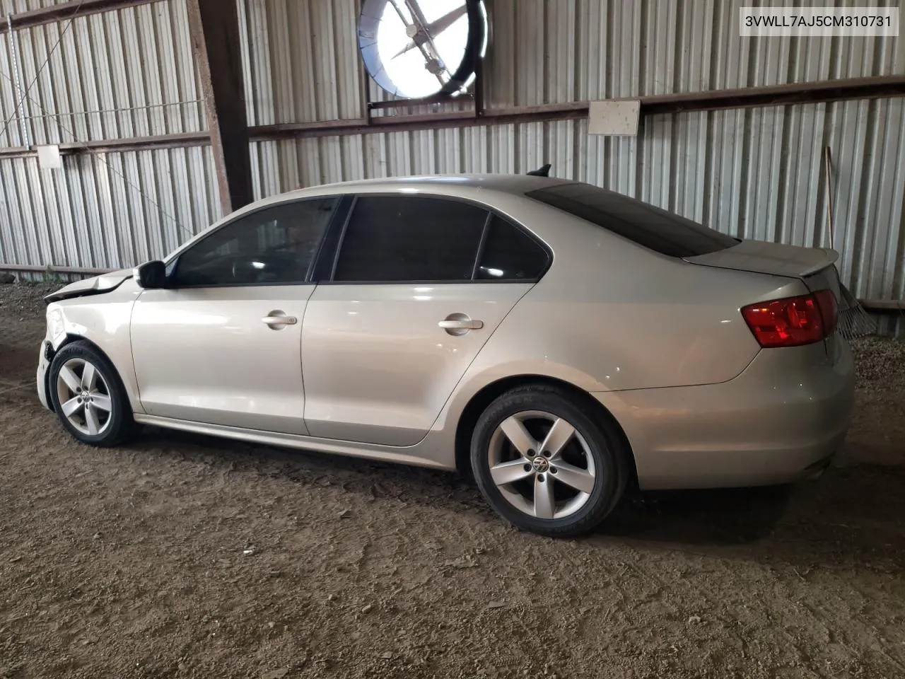 2012 Volkswagen Jetta Tdi VIN: 3VWLL7AJ5CM310731 Lot: 66608524