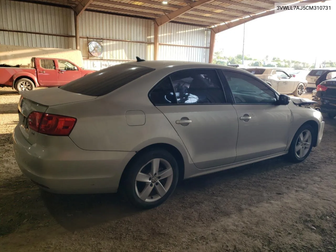 2012 Volkswagen Jetta Tdi VIN: 3VWLL7AJ5CM310731 Lot: 66608524