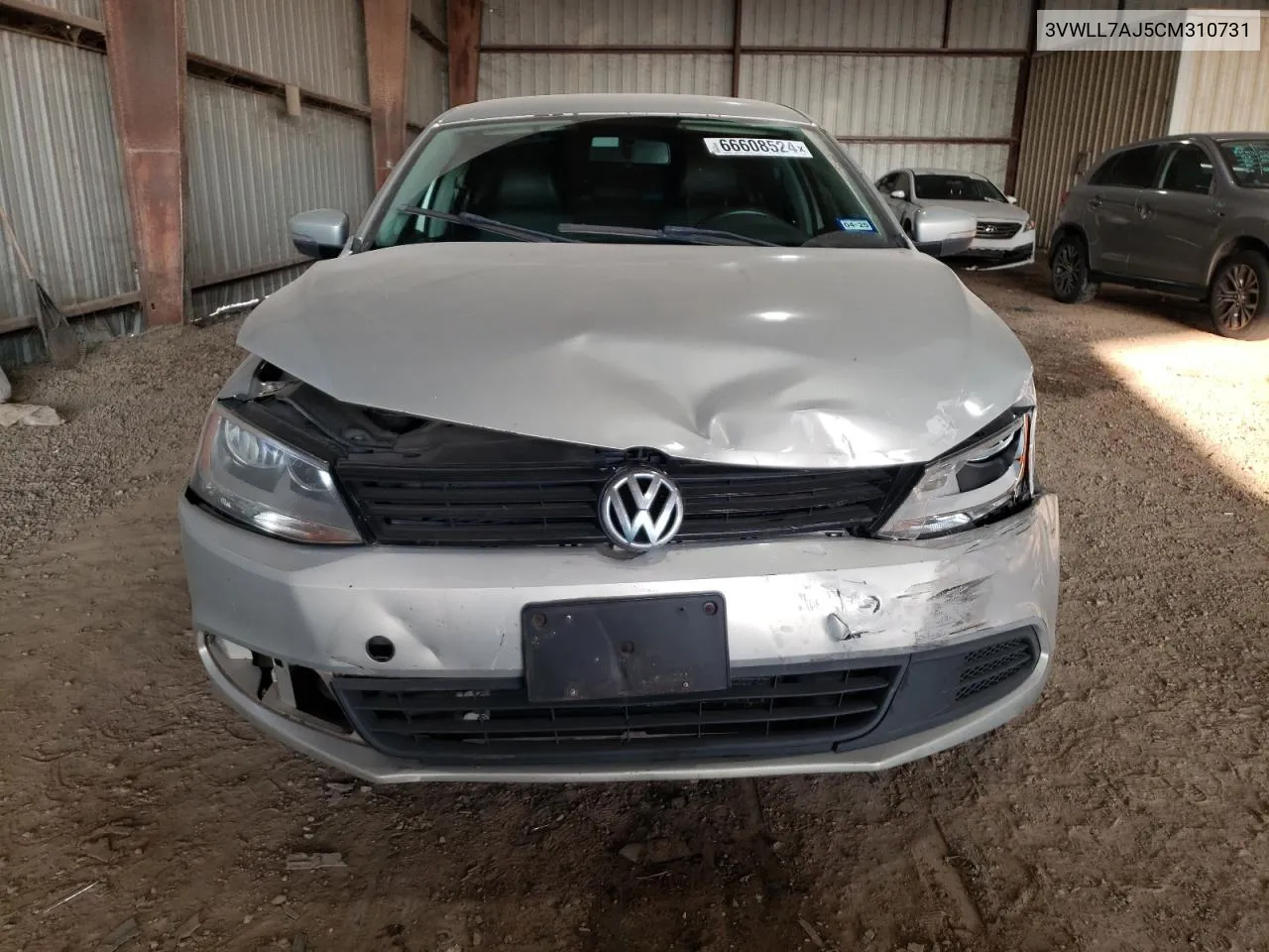 2012 Volkswagen Jetta Tdi VIN: 3VWLL7AJ5CM310731 Lot: 66608524