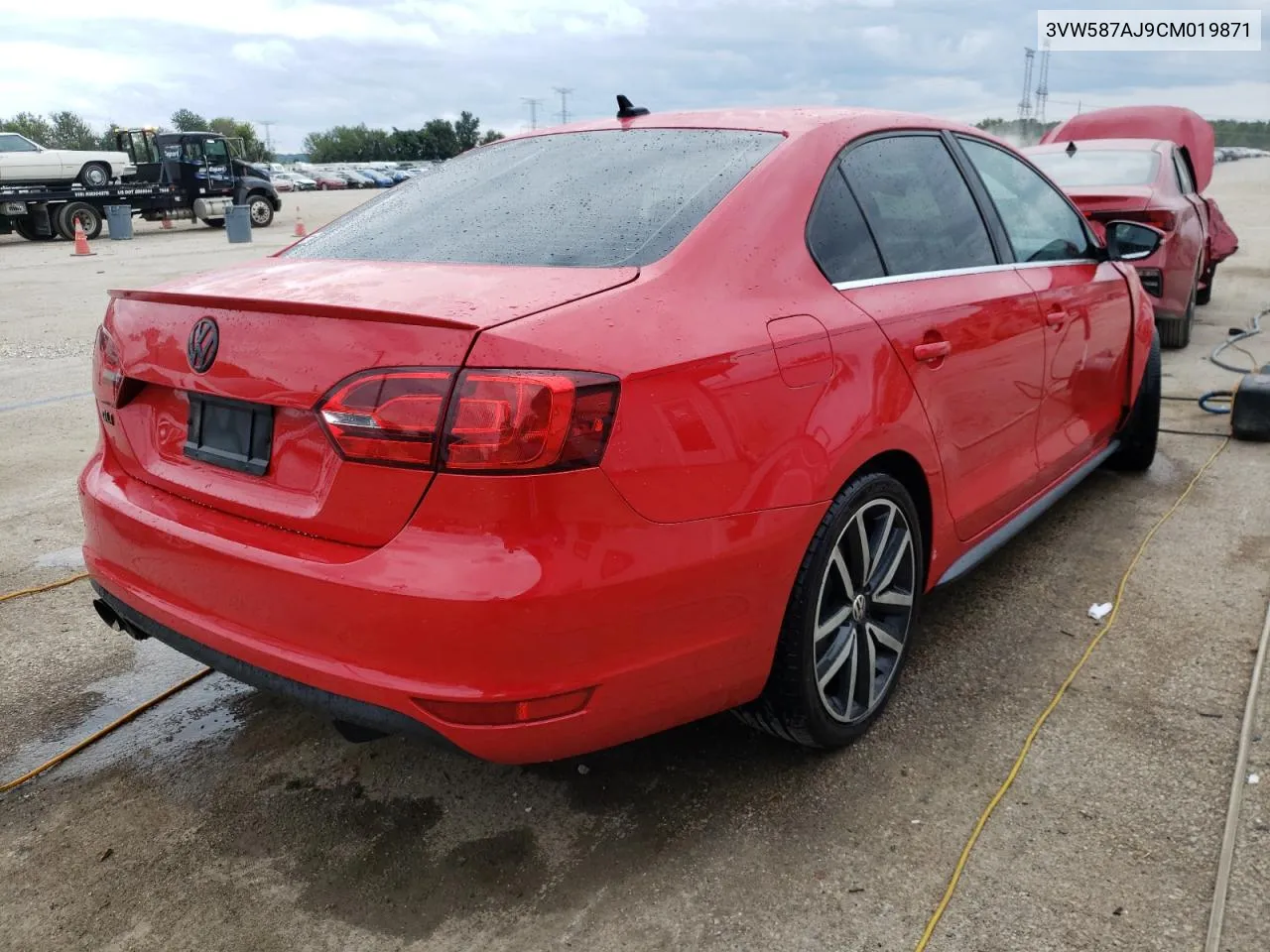 2012 Volkswagen Jetta Gli VIN: 3VW587AJ9CM019871 Lot: 67087104