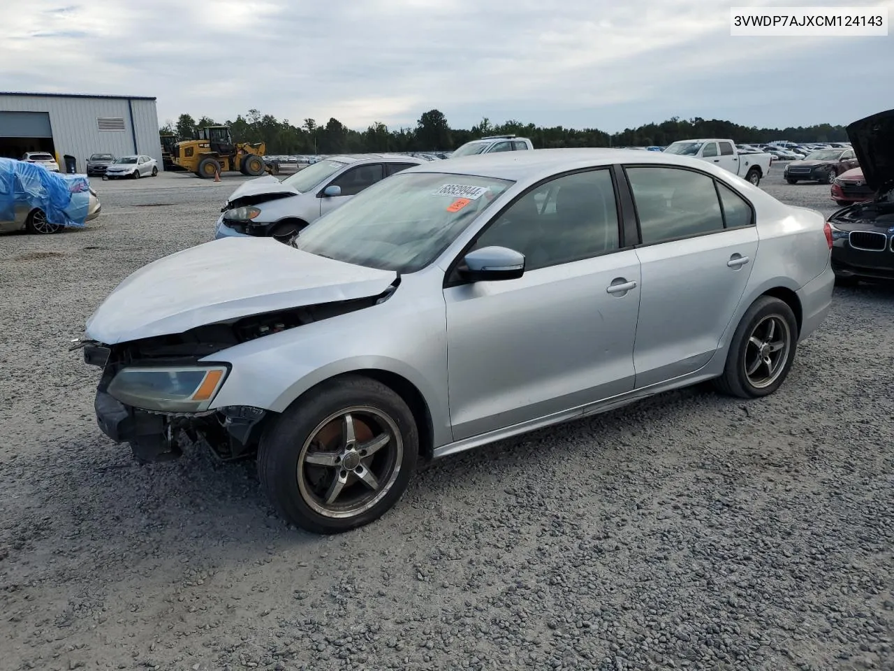 2012 Volkswagen Jetta Se VIN: 3VWDP7AJXCM124143 Lot: 68529944