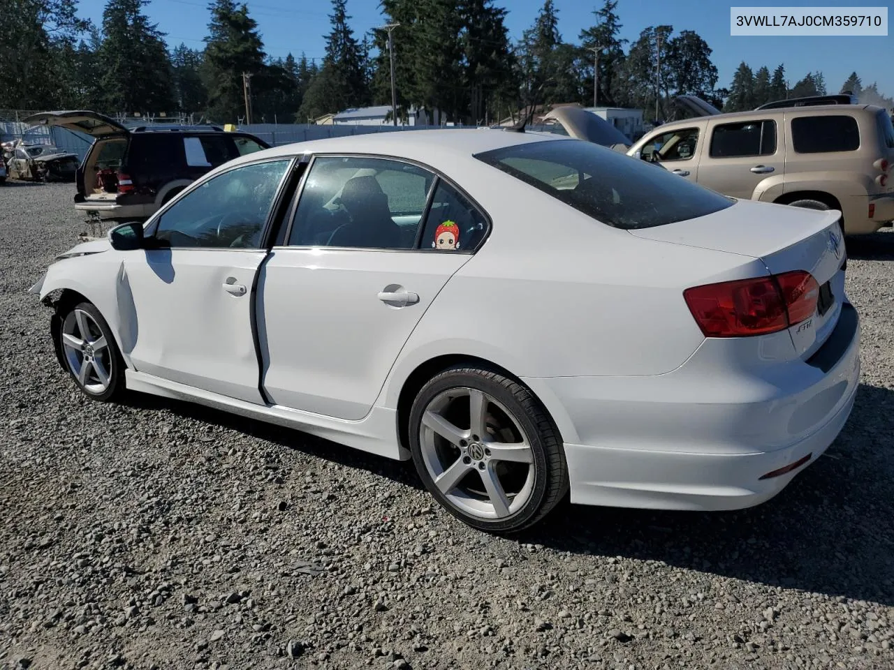 2012 Volkswagen Jetta Tdi VIN: 3VWLL7AJ0CM359710 Lot: 68580514