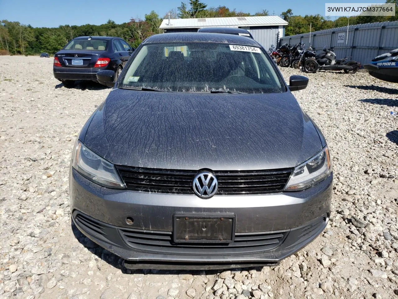 3VW1K7AJ7CM377664 2012 Volkswagen Jetta Base