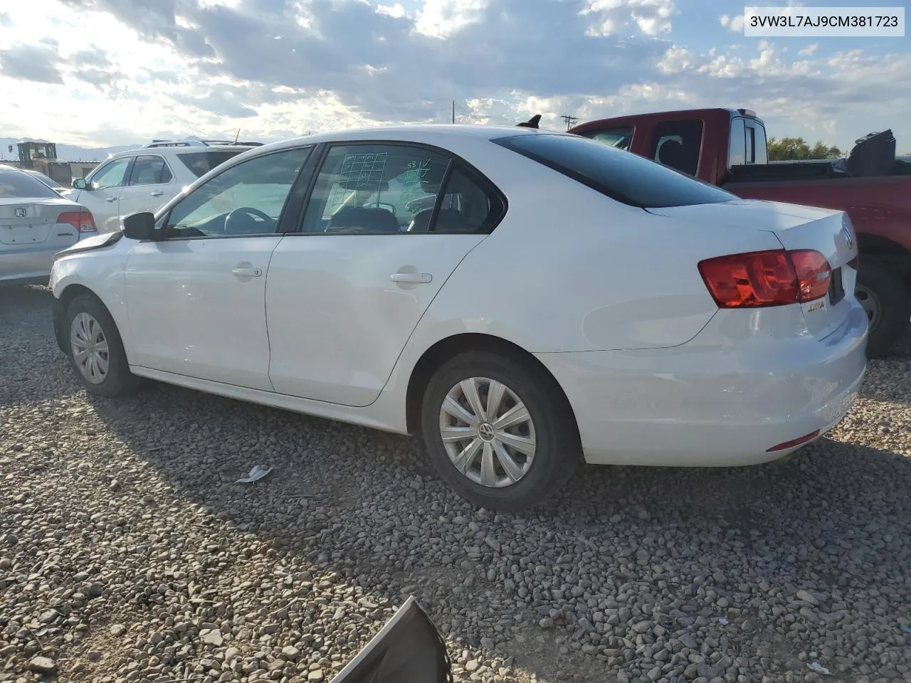 3VW3L7AJ9CM381723 2012 Volkswagen Jetta Tdi