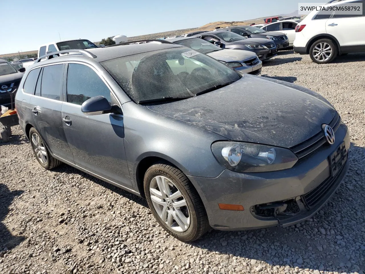 2012 Volkswagen Jetta Tdi VIN: 3VWPL7AJ9CM658792 Lot: 70243094