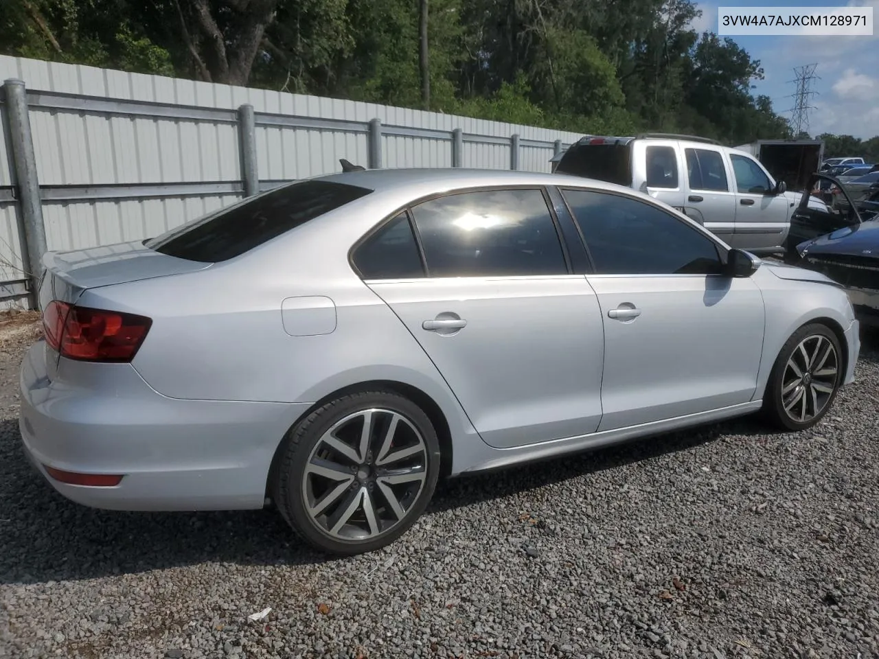 2012 Volkswagen Jetta Gli VIN: 3VW4A7AJXCM128971 Lot: 71220224