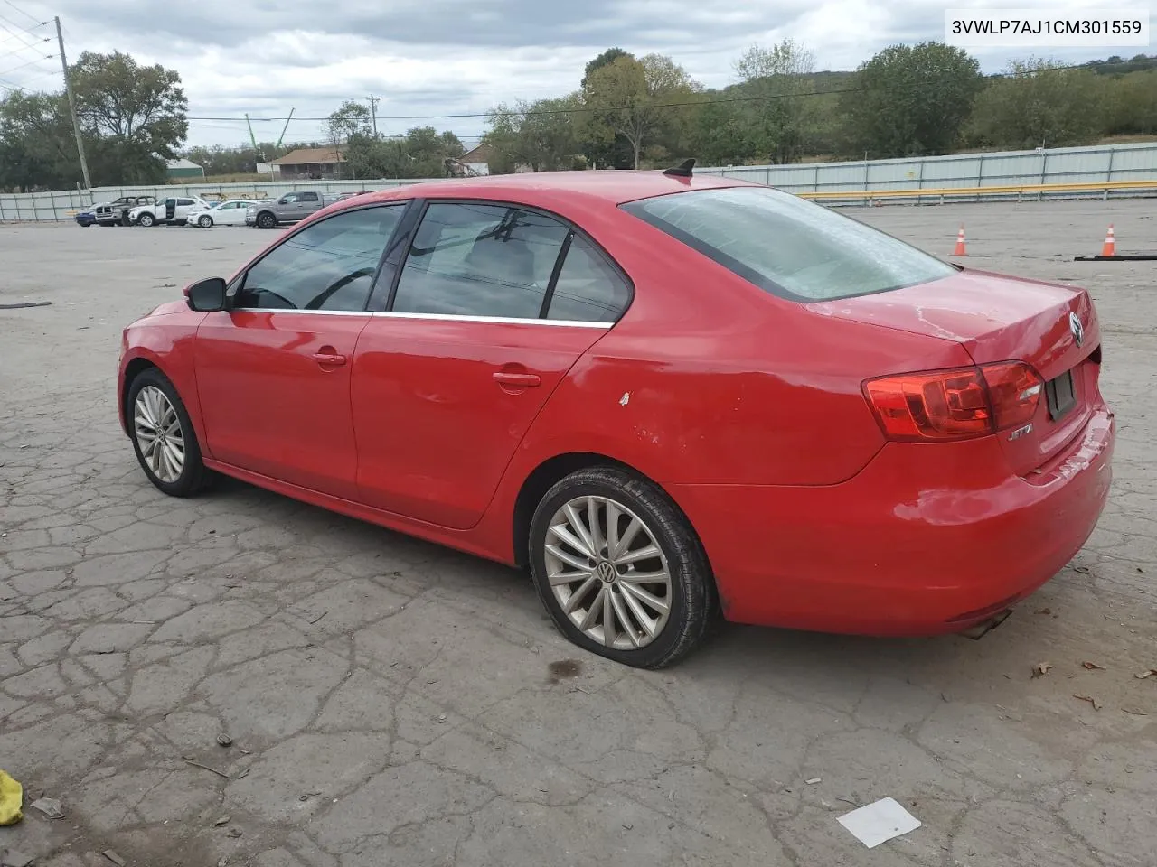 2012 Volkswagen Jetta Sel VIN: 3VWLP7AJ1CM301559 Lot: 72125864