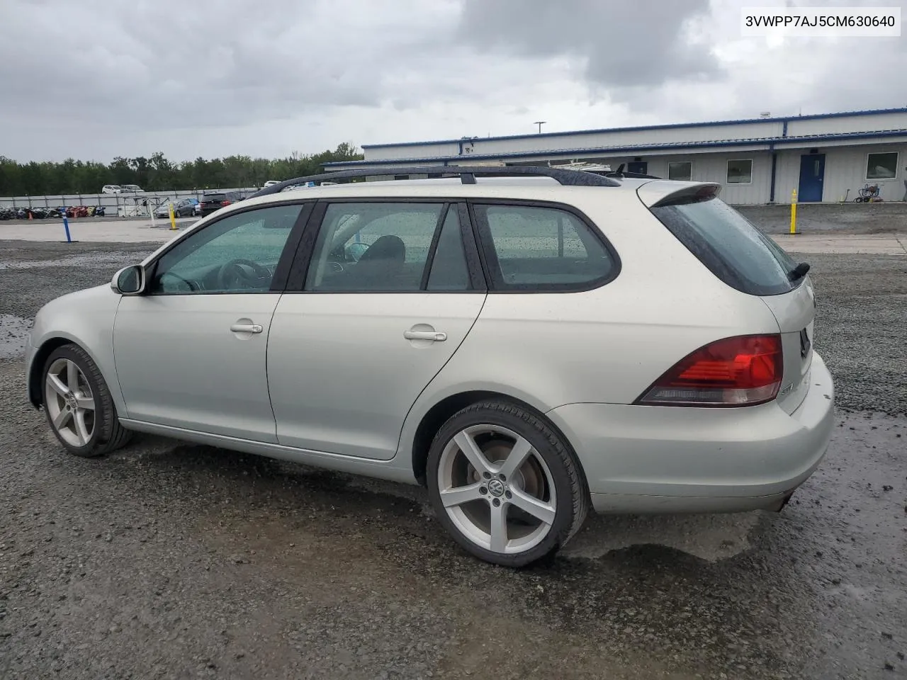 2012 Volkswagen Jetta S VIN: 3VWPP7AJ5CM630640 Lot: 72727694