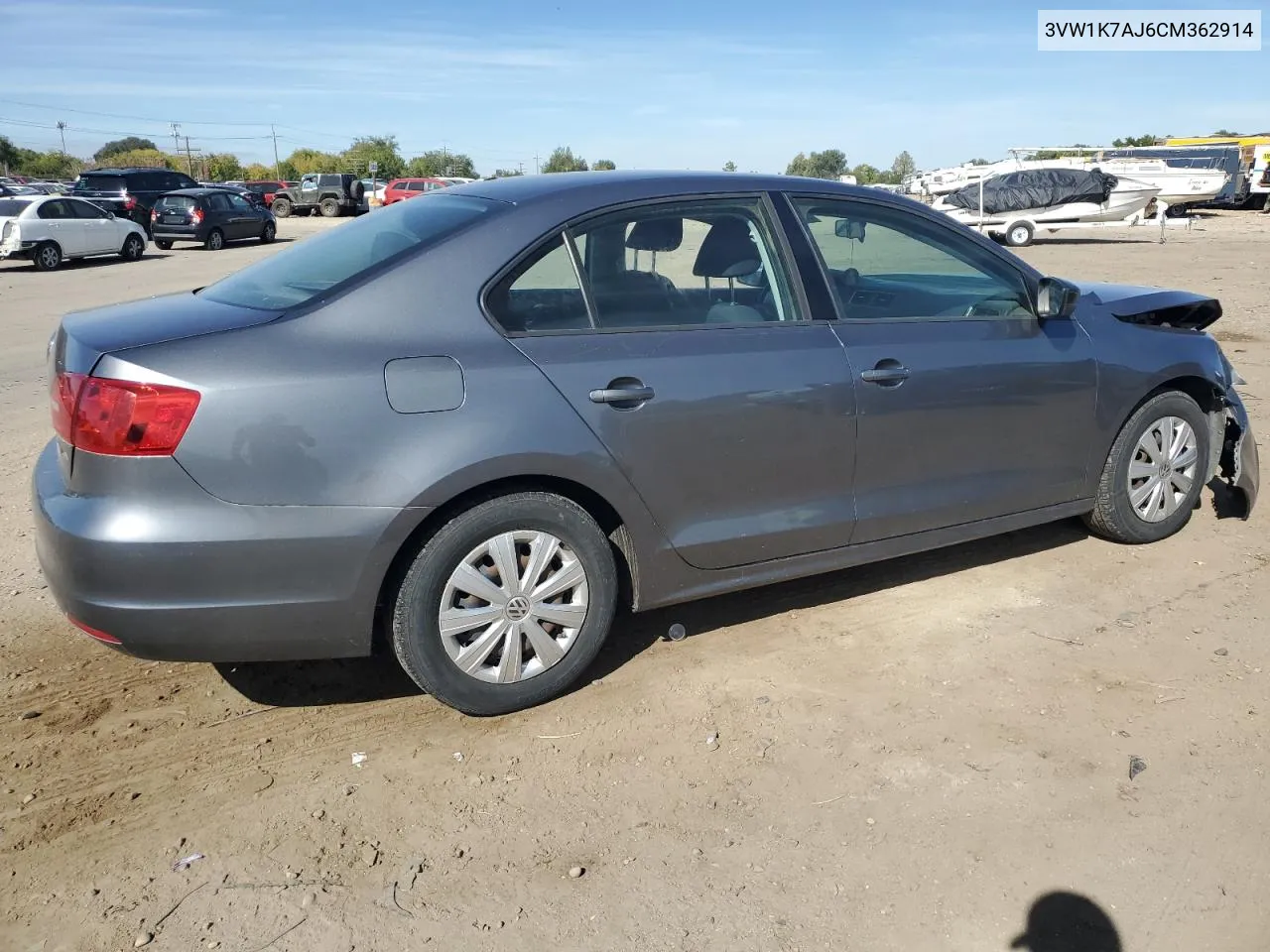 3VW1K7AJ6CM362914 2012 Volkswagen Jetta Base