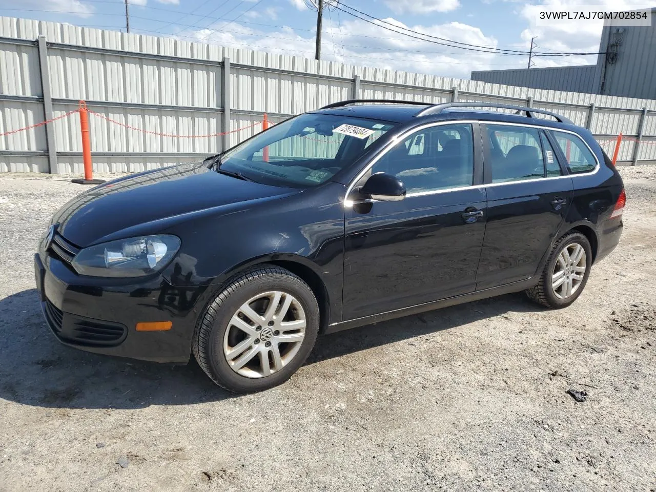 2012 Volkswagen Jetta Tdi VIN: 3VWPL7AJ7CM702854 Lot: 72879404