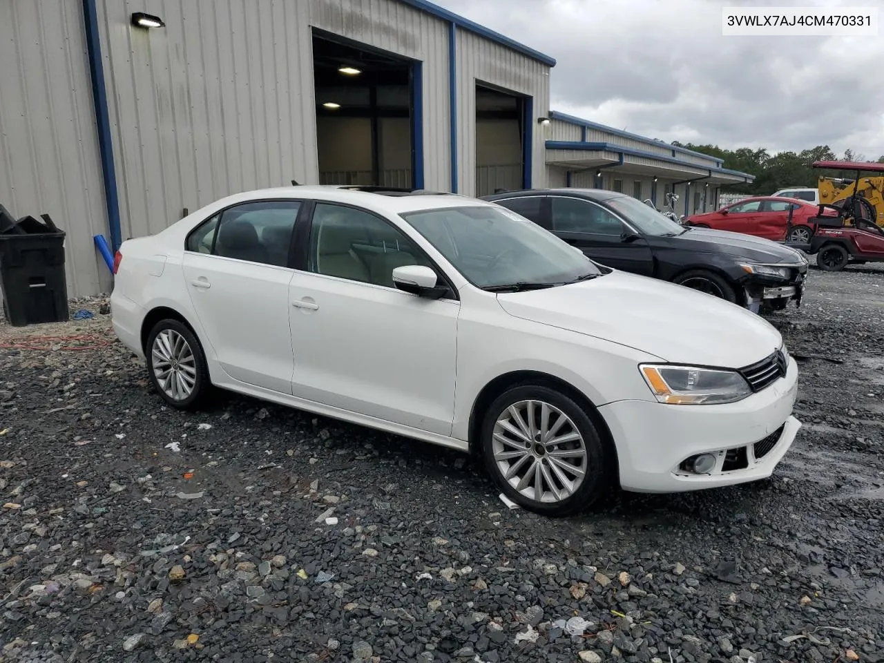 2012 Volkswagen Jetta Sel VIN: 3VWLX7AJ4CM470331 Lot: 73131184