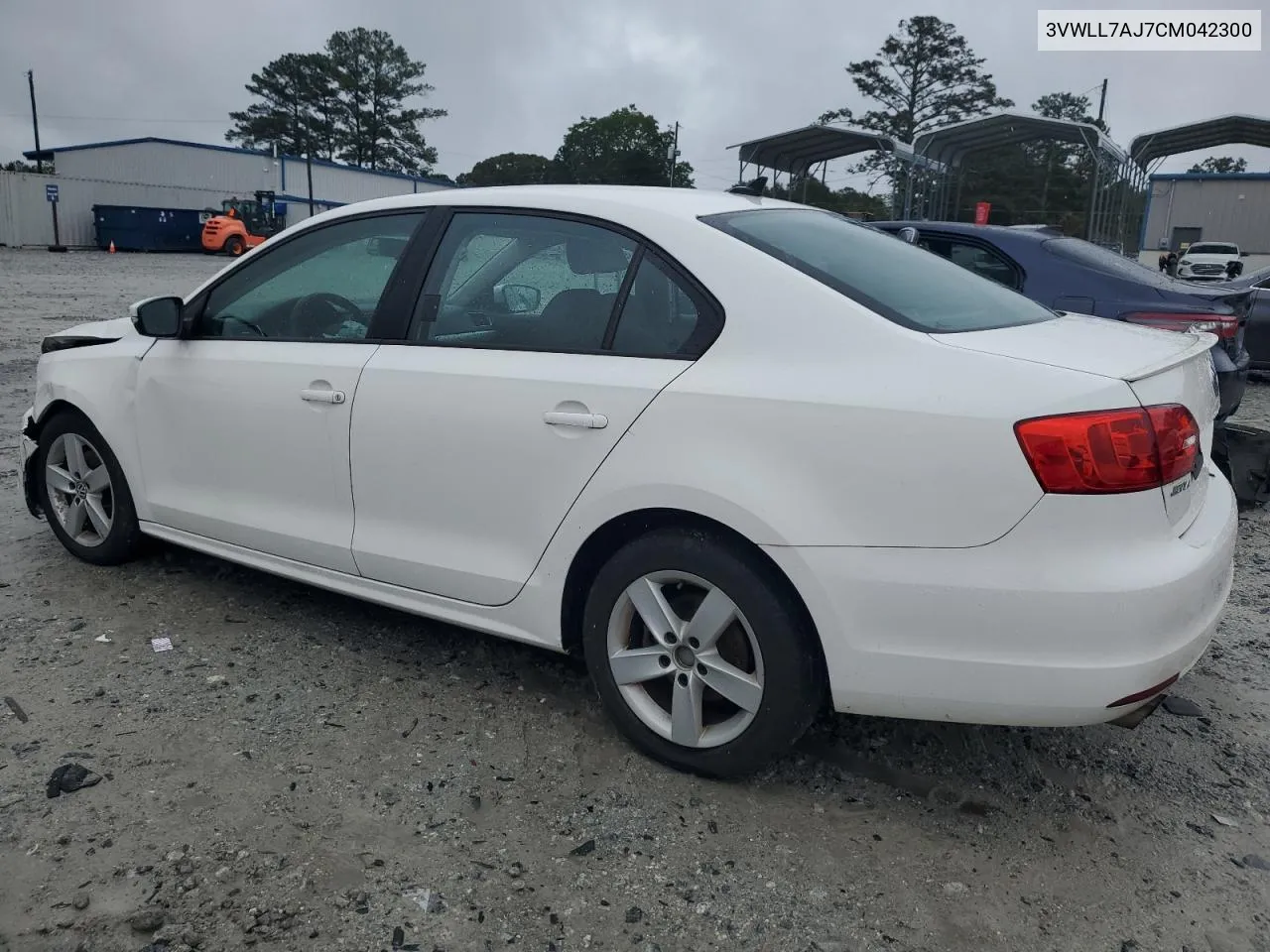 2012 Volkswagen Jetta Tdi VIN: 3VWLL7AJ7CM042300 Lot: 73210574