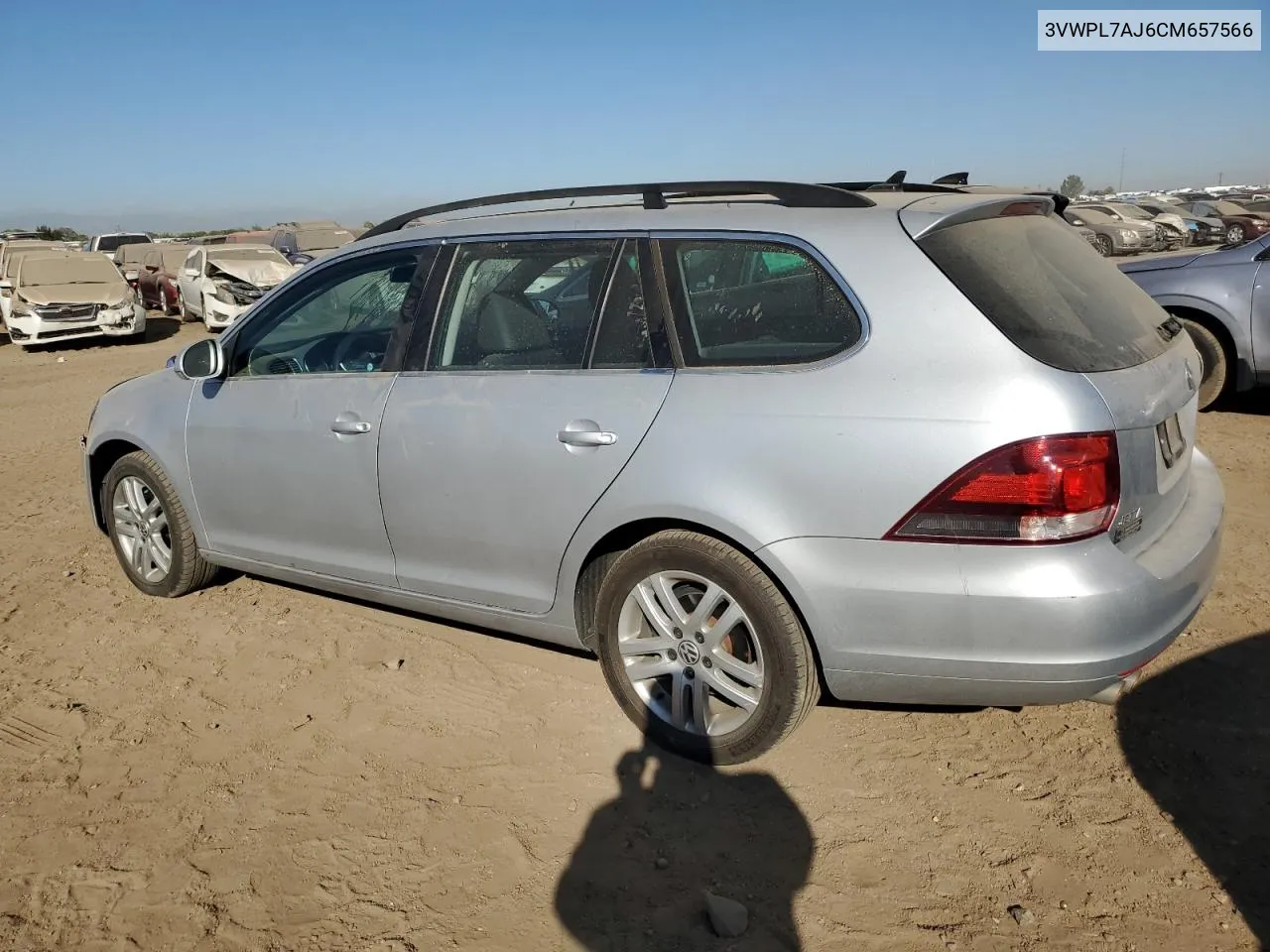 2012 Volkswagen Jetta Tdi VIN: 3VWPL7AJ6CM657566 Lot: 73241734