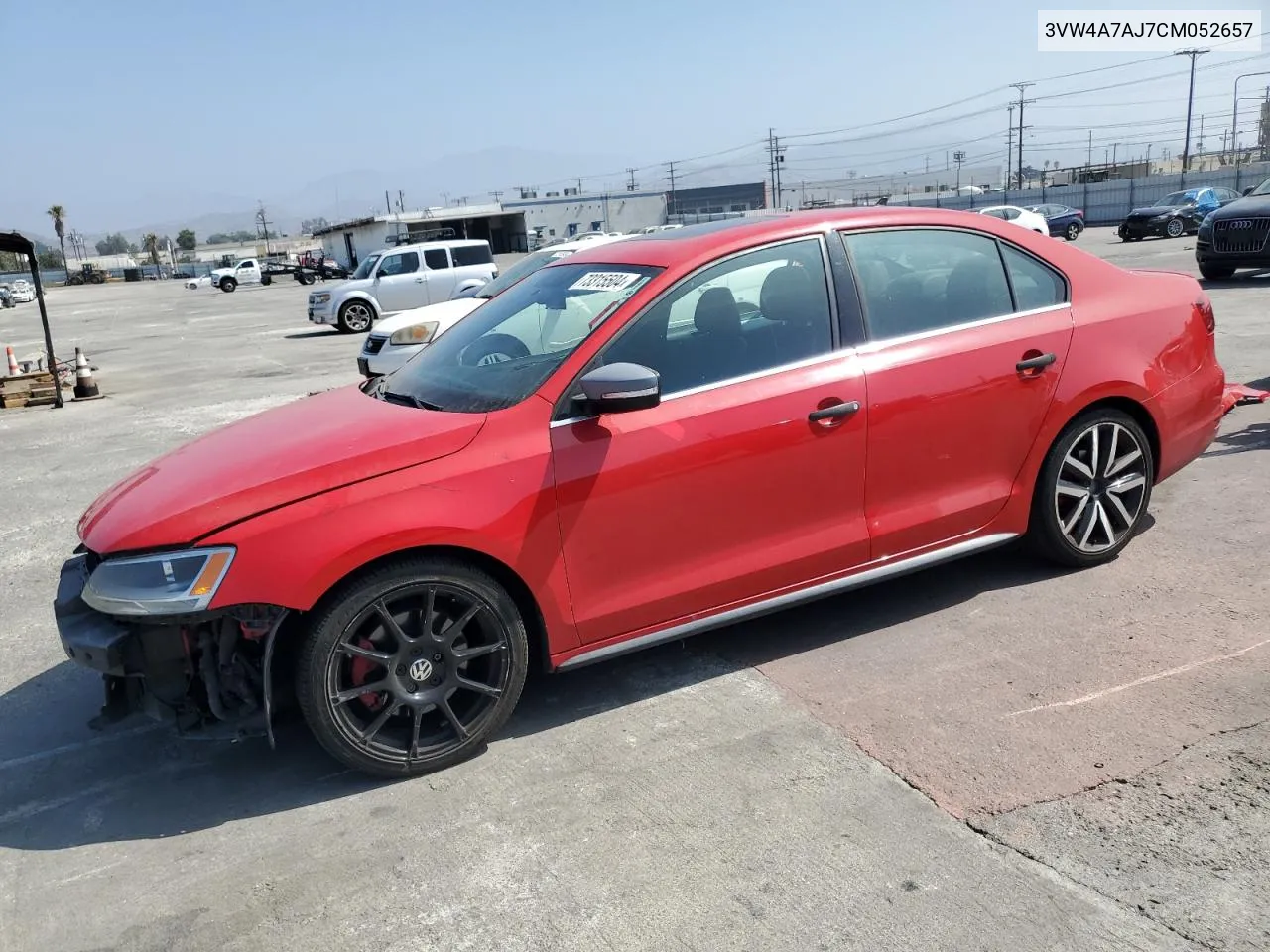 2012 Volkswagen Jetta Gli VIN: 3VW4A7AJ7CM052657 Lot: 73315504