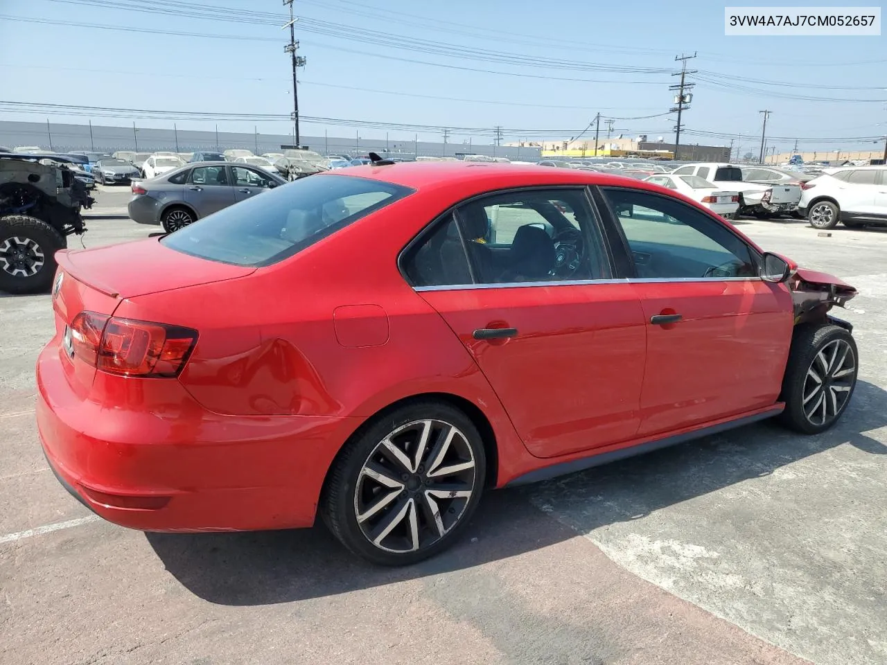 3VW4A7AJ7CM052657 2012 Volkswagen Jetta Gli