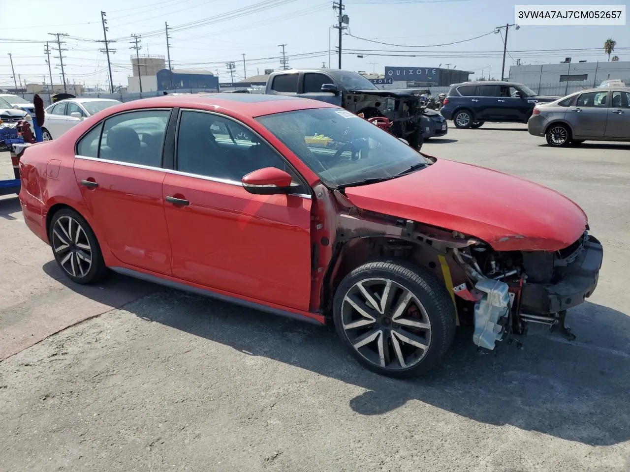 2012 Volkswagen Jetta Gli VIN: 3VW4A7AJ7CM052657 Lot: 73315504