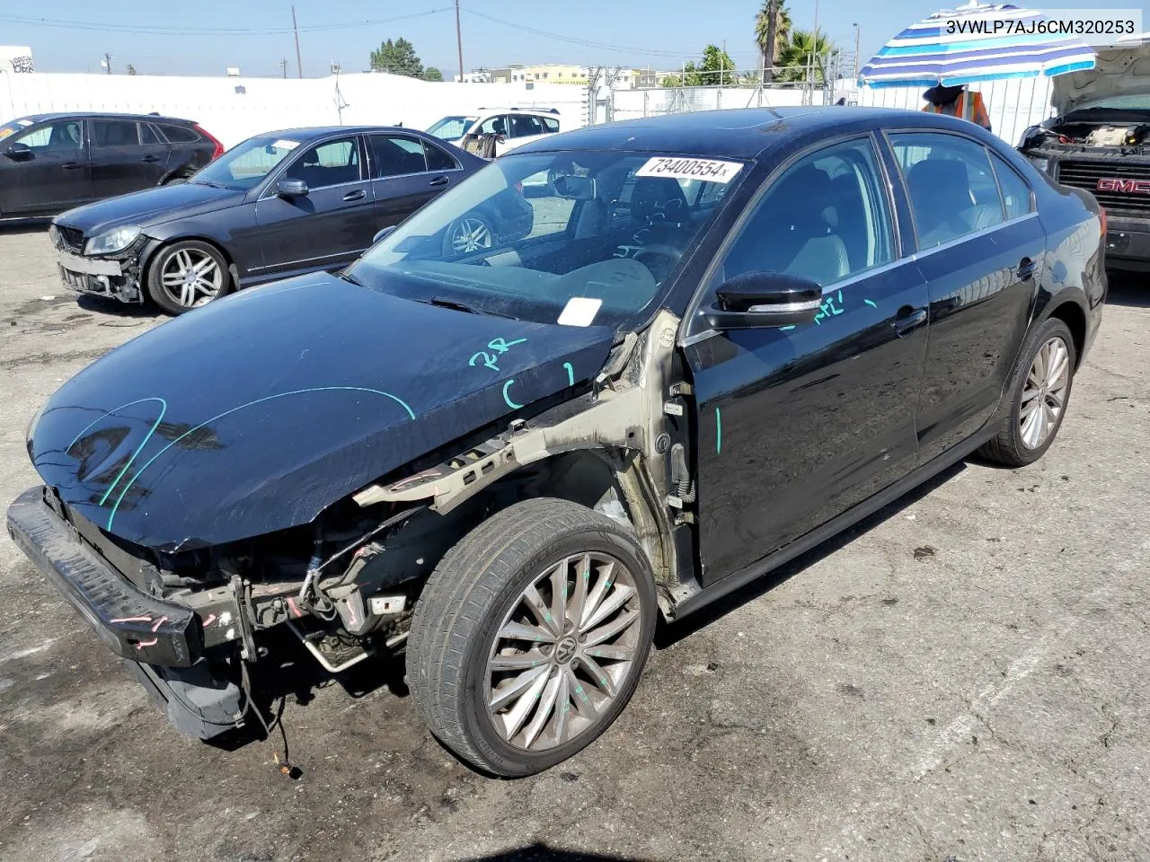 3VWLP7AJ6CM320253 2012 Volkswagen Jetta Sel