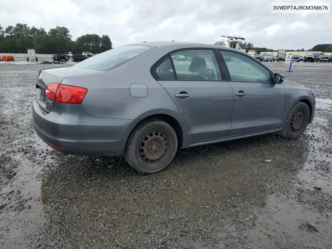 2012 Volkswagen Jetta Se VIN: 3VWDP7AJ9CM358676 Lot: 73437784