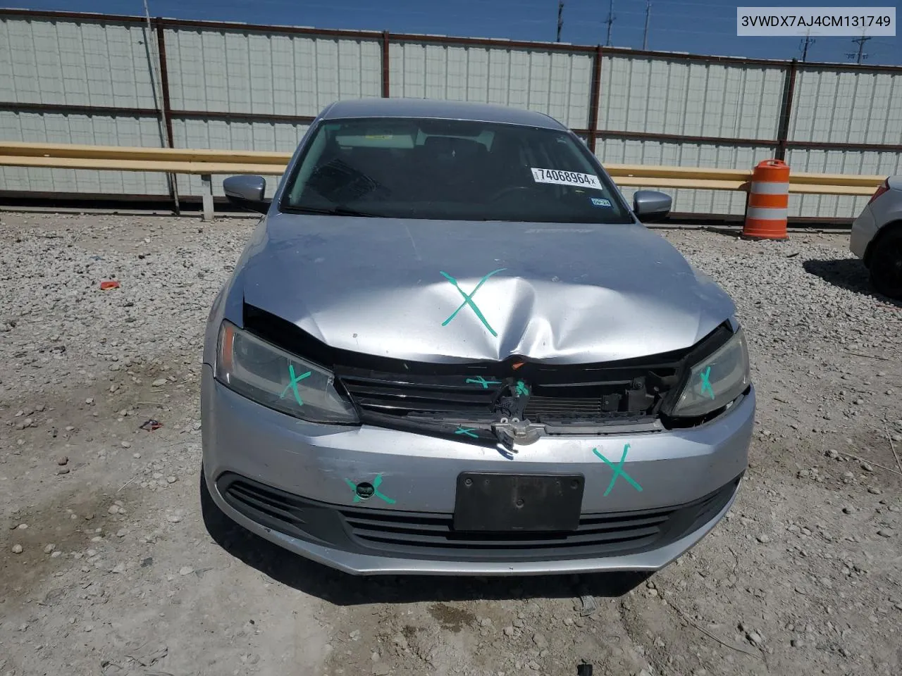 3VWDX7AJ4CM131749 2012 Volkswagen Jetta Se